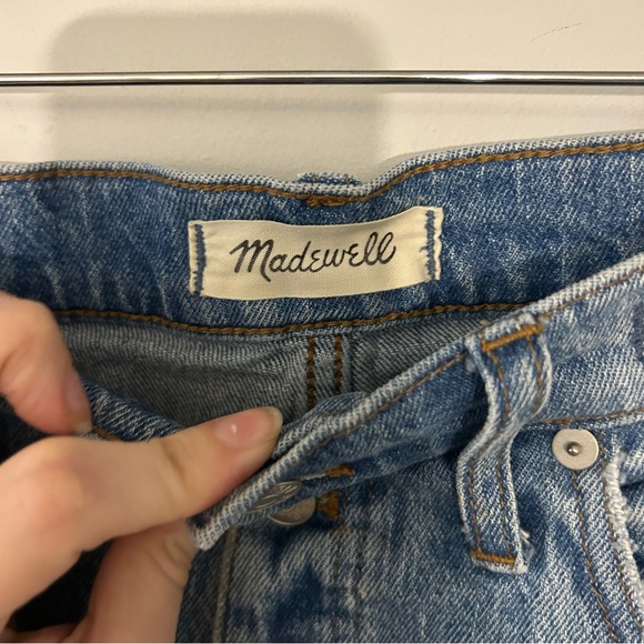 Madewell Cali Demi Boot Button Fly Jeans - Picture 2 of 5